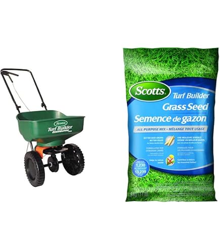 Scotts Turf Builder Edgeguard Mini Broadcast Spreader : Amazon.ca